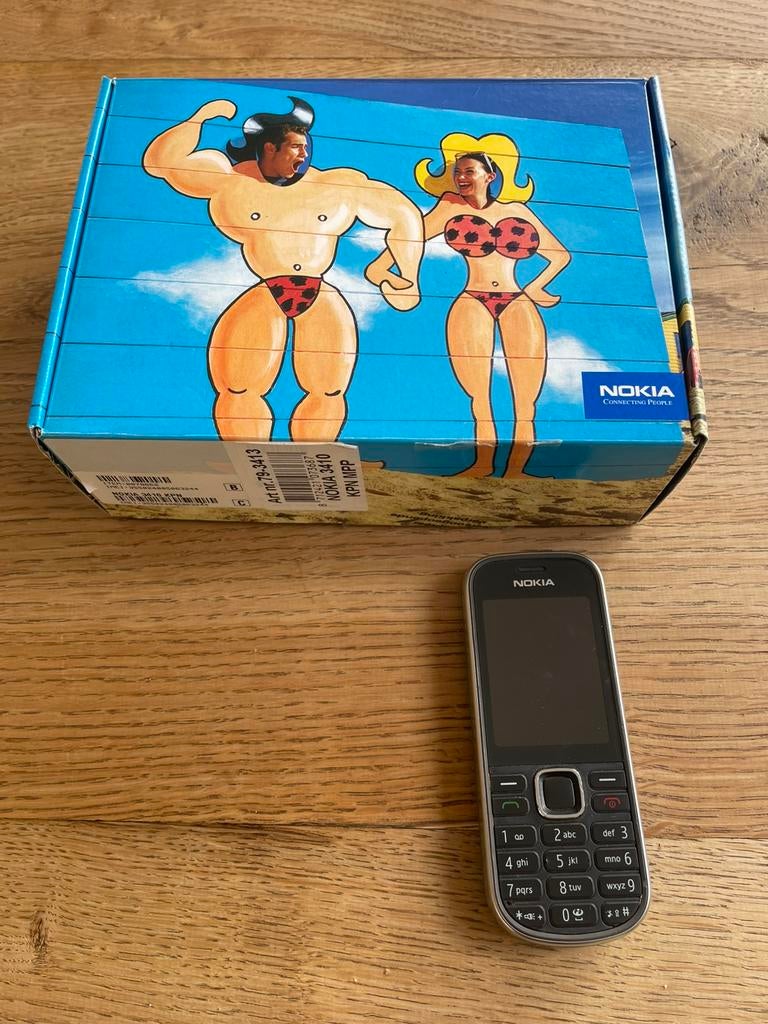 Nokia 3410 inclusief originele doos, Telecommunicatie, Mobiele telefoons | Nokia, Ophalen of Verzenden