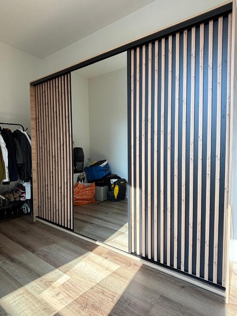 💎Design kledingkast – bezorging & montage inbegrepen 🚚🔧, Huis en Inrichting, Met deur(en), Nieuw, Glas, 200 cm of meer