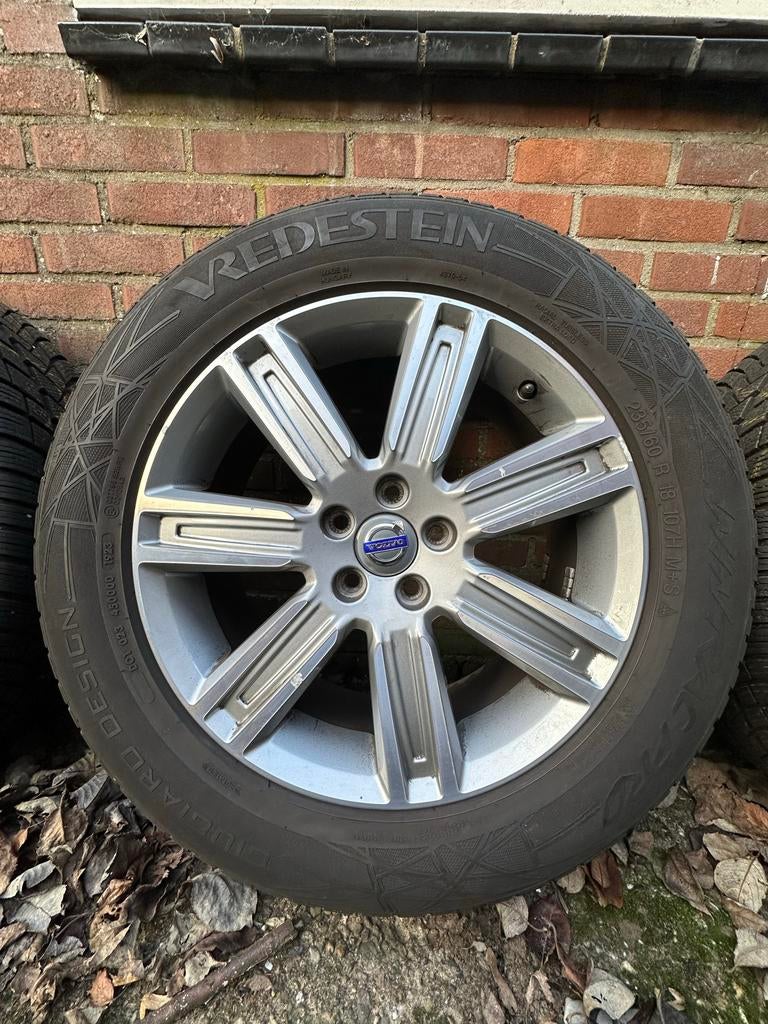Leda velgen Volvo XC60 met vredestijn winterbanden, Ophalen, 18 inch, Gebruikt, Banden en Velgen