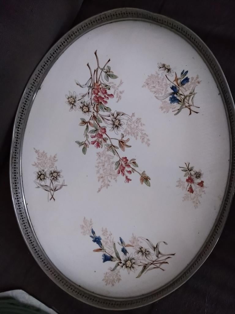 Oud dienblad zie beschrijving, Ophalen of Verzenden