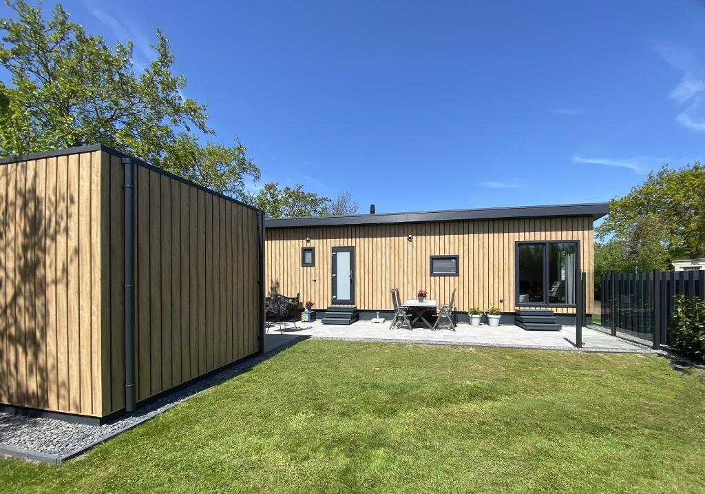 TE HUUR AMELAND: luxe chalet 4 personen op Klein Vaarwater, Waddeneilanden, Recreatiepark, Chalet, Bungalow of Caravan, Wasmachine
