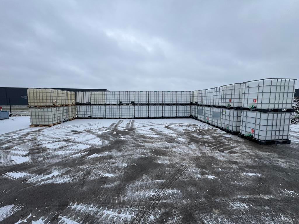 IBC Vat met Kunststof Pallet - 1000 Liter, Ophalen
