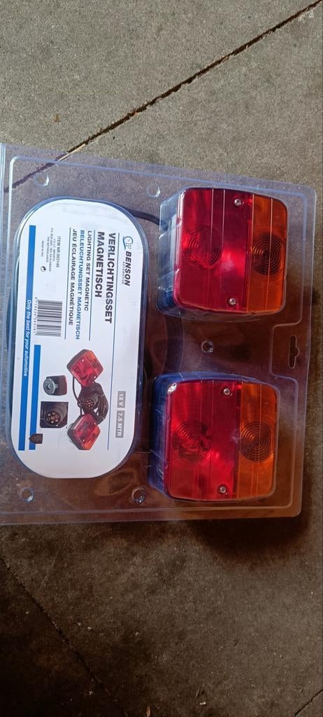 Magnetische aanhangwagen verlichting, Ophalen of Verzenden, Nieuw