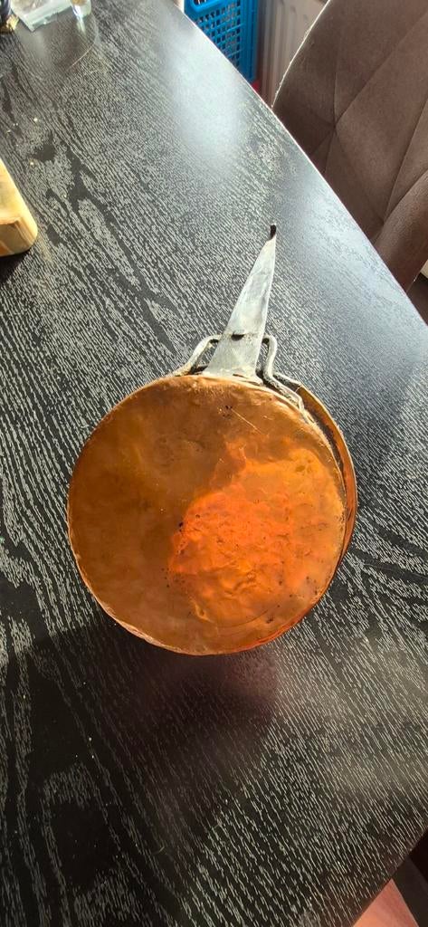Decoratieve bronzen pan, Antiek en Kunst, Ophalen