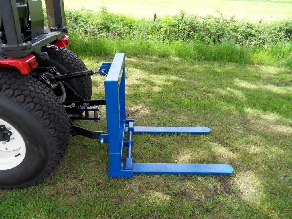 Pallet drager verstelbaar voor Minitractor of Compacttractor, Ophalen of Verzenden, Glastuinbouw, Overige typen