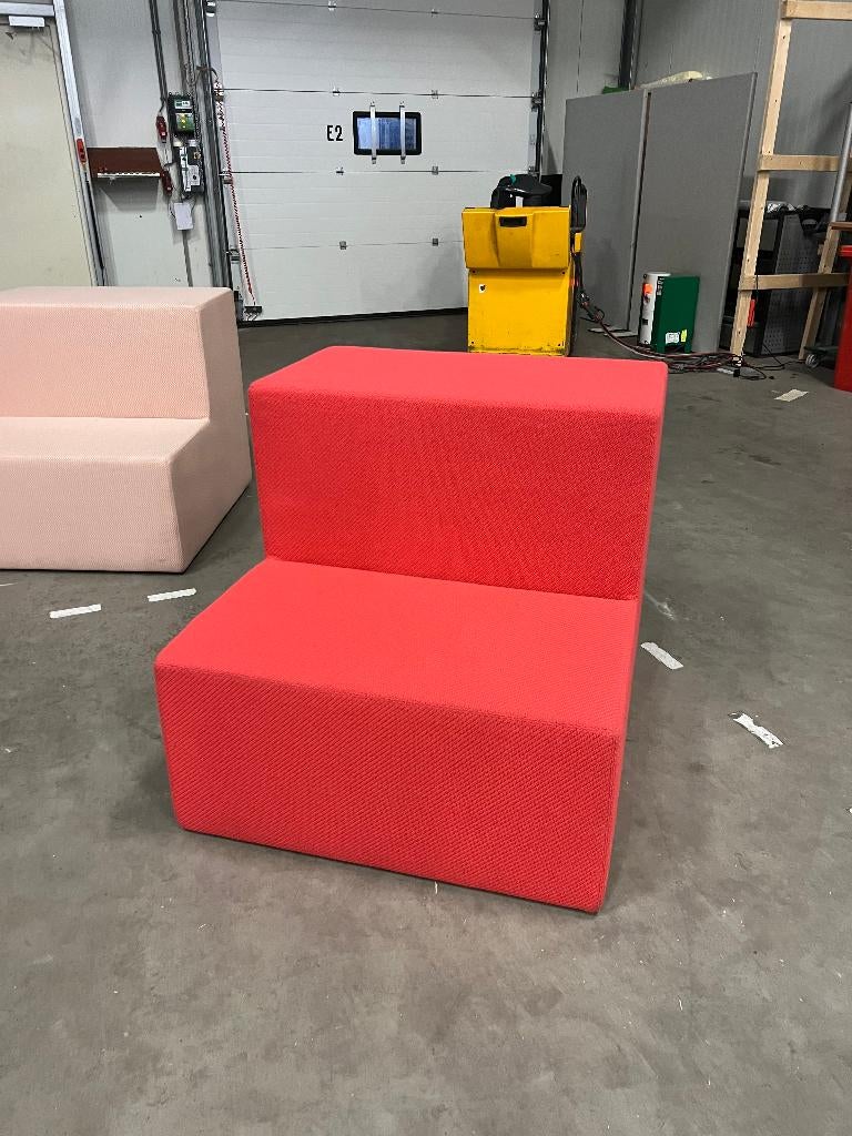 SET Design bank 180x100xH87 cm, 1 set, Gebruikt, 150 tot 200 cm, Tweepersoons, Ophalen of Verzenden
