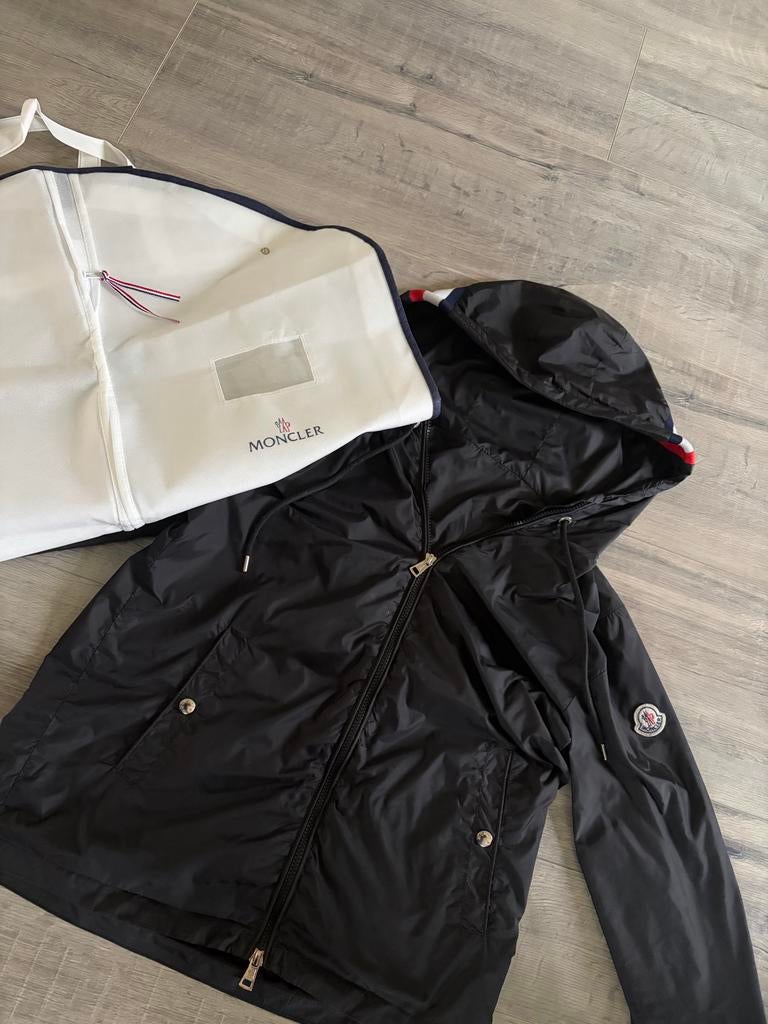 Moncler Grimpeur Jas - Maat S - Gedragen, Ophalen of Verzenden, Gedragen, Maat 46 (S) of kleiner, Zwart