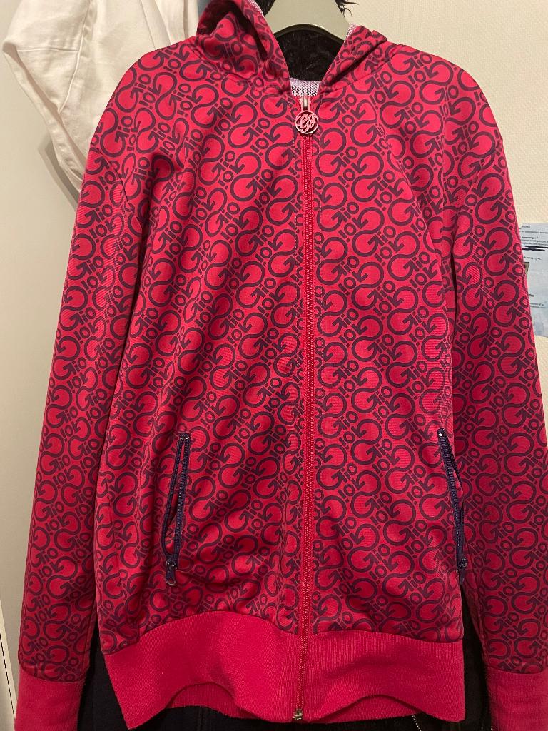 Gio Logo Zip-Up Vest, Ophalen of Verzenden, Jasje, Roze, Maat 36 (S)