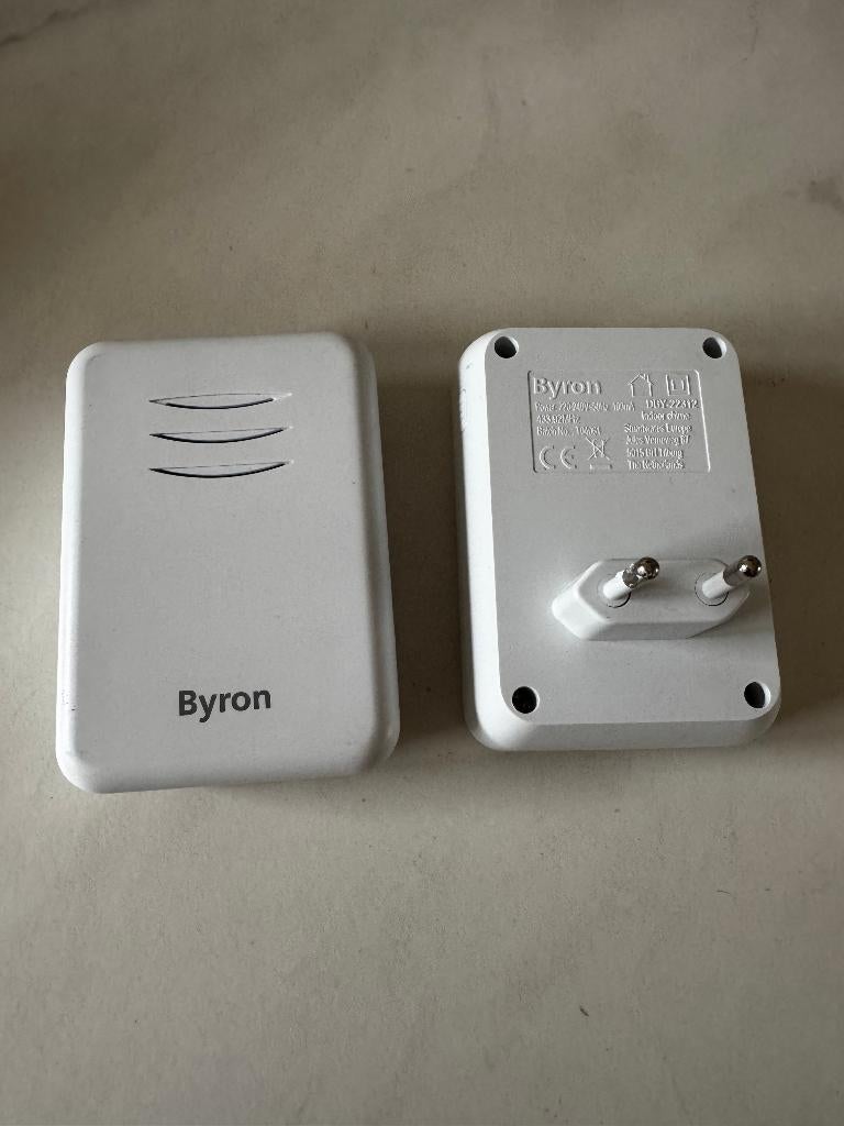 Bryon draadloze deurbel ontvangers (zonder deurbel), Ophalen, Zo goed als nieuw, Draadloos