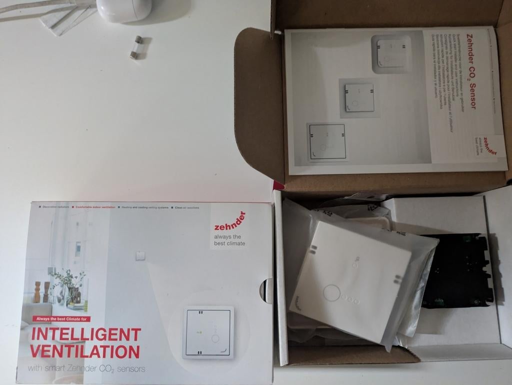 Zehnder co melders en bediening, Ophalen of Verzenden, Nieuw, Ventilator en Afzuiger