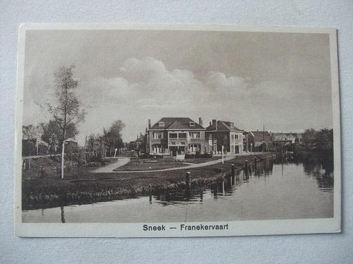 P150 Sneek - Franekervaart - 1931, Verzamelen, Verzenden, 1920 tot 1940, Gelopen, Friesland