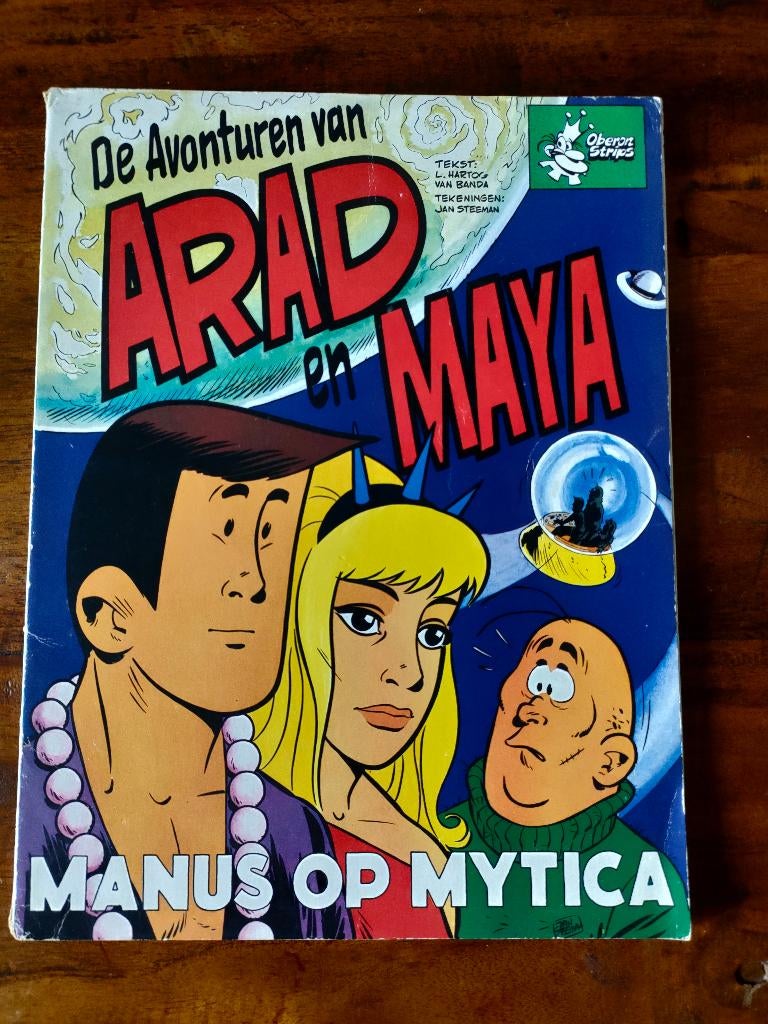 ARAD EN MAYA Manus op Mytica (jfb-1€), Boeken, Stripboeken, Eén stripboek, Ophalen of Verzenden, Gelezen