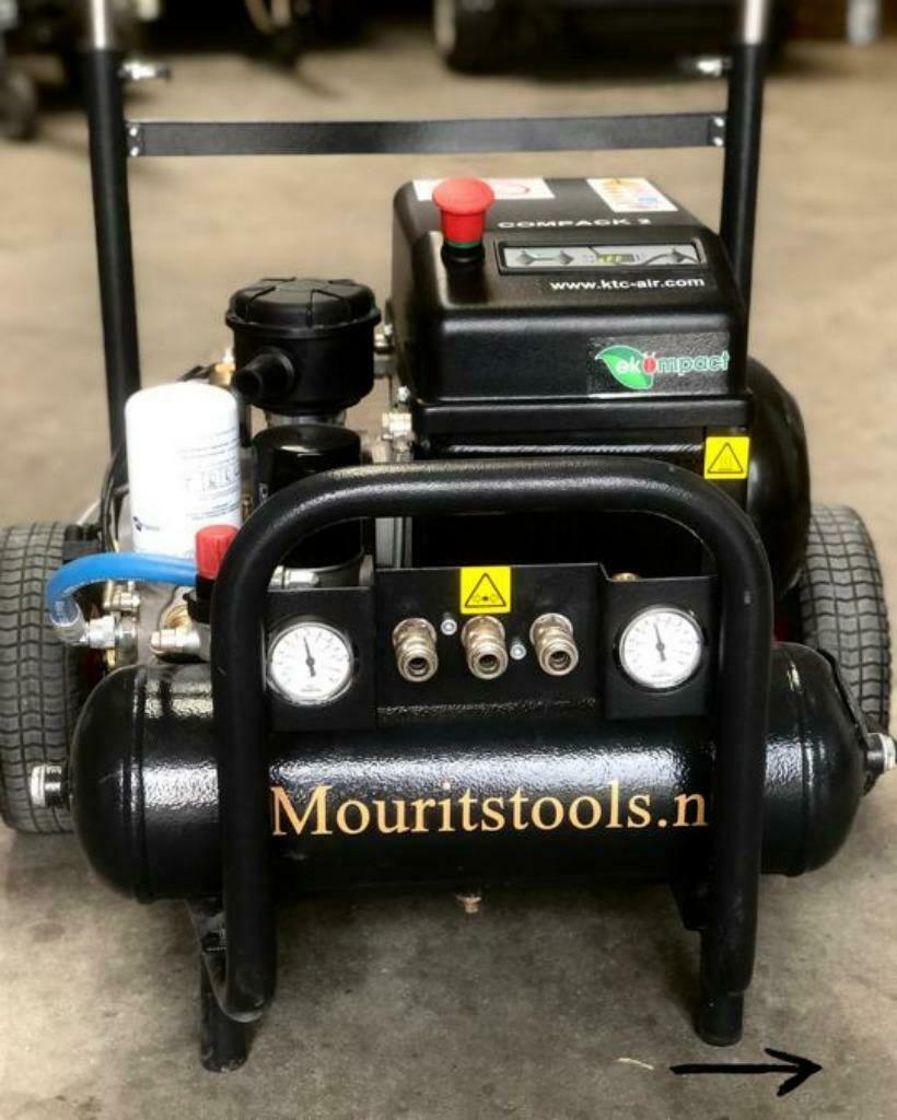 Schroefcompressor 230v  / T.a.v.  MD16 - Atlas Copco, Nieuw, Ophalen of Verzenden, Geluidgedempt, 200 tot 400 liter/min