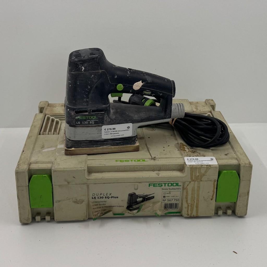 Festool LS130 EQ Schuurmachine | In kist | Met garantie, Doe-het-zelf en Verbouw, Gereedschap | Schuurmachines, Zo goed als nieuw