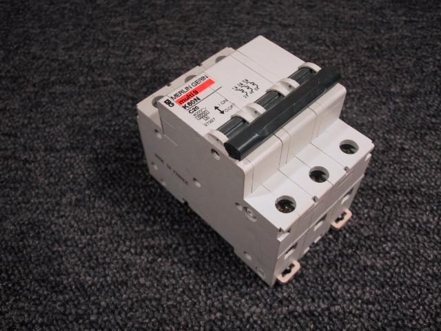 Installatieautomaat automatische zekering 3P Merlin K60N C20, Ophalen of Verzenden, Gebruikt
