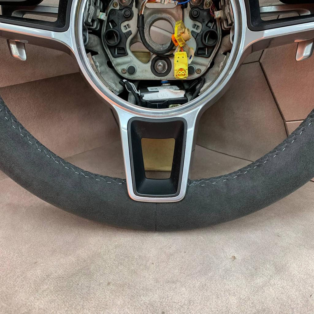 Stuurwiel Stuur Porsche MACAN PANAMERA CAYENNE ALCANTARA, Auto-onderdelen, Porsche, Nieuw, Ophalen of Verzenden