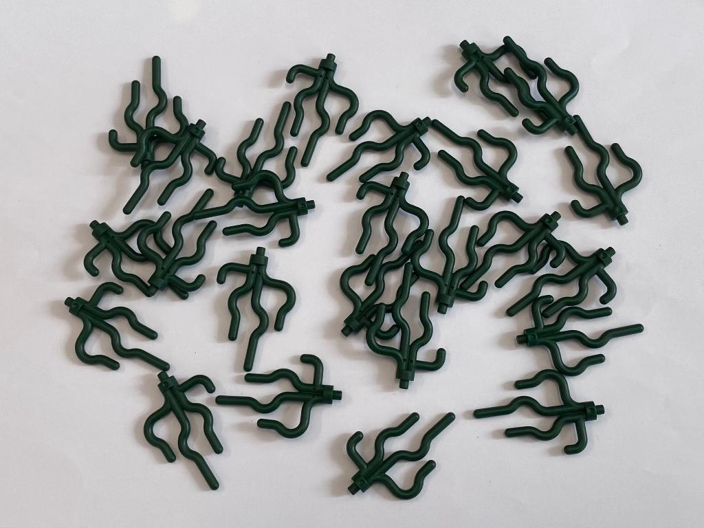 Partij 25x nieuwe Lego zeewier planten in diverse kleuren, Ophalen of Verzenden, Nieuw, Losse stenen, Lego