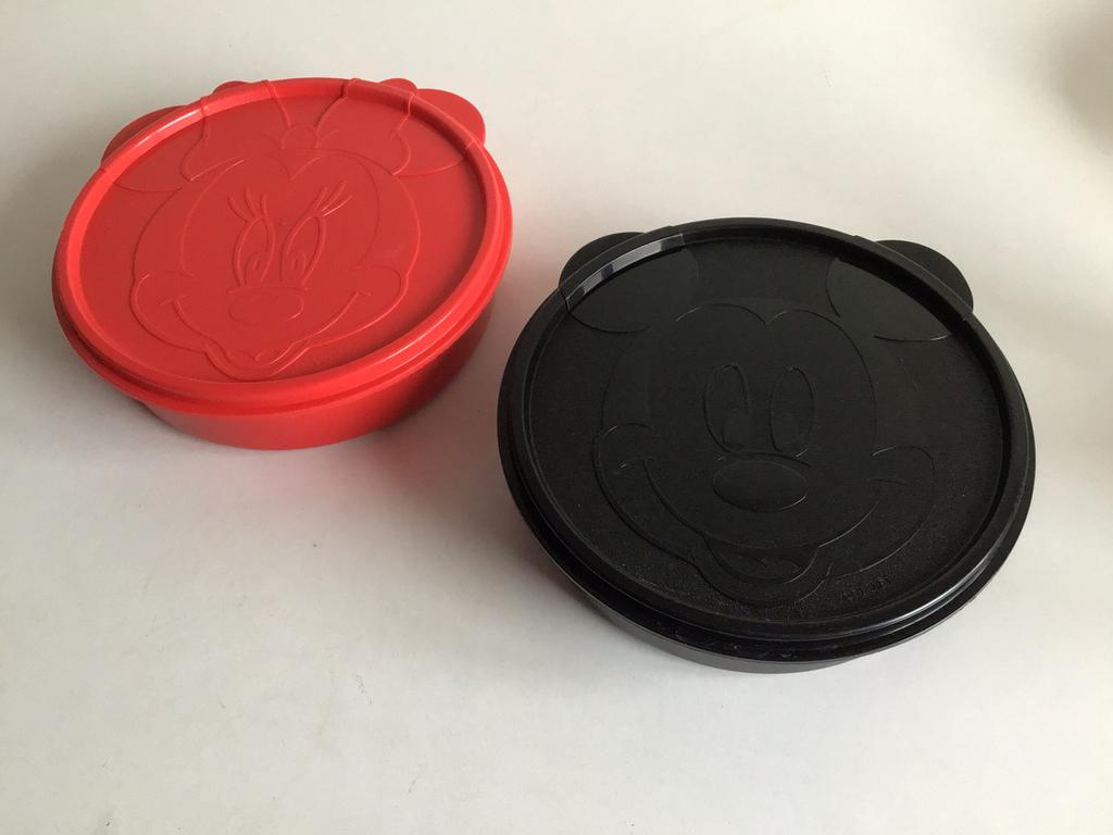 Tupperware Minnie Mouse Mickey Mouse schaal kom 490 ml, Huis en Inrichting, Keuken | Tupperware, Ophalen of Verzenden, Zo goed als nieuw