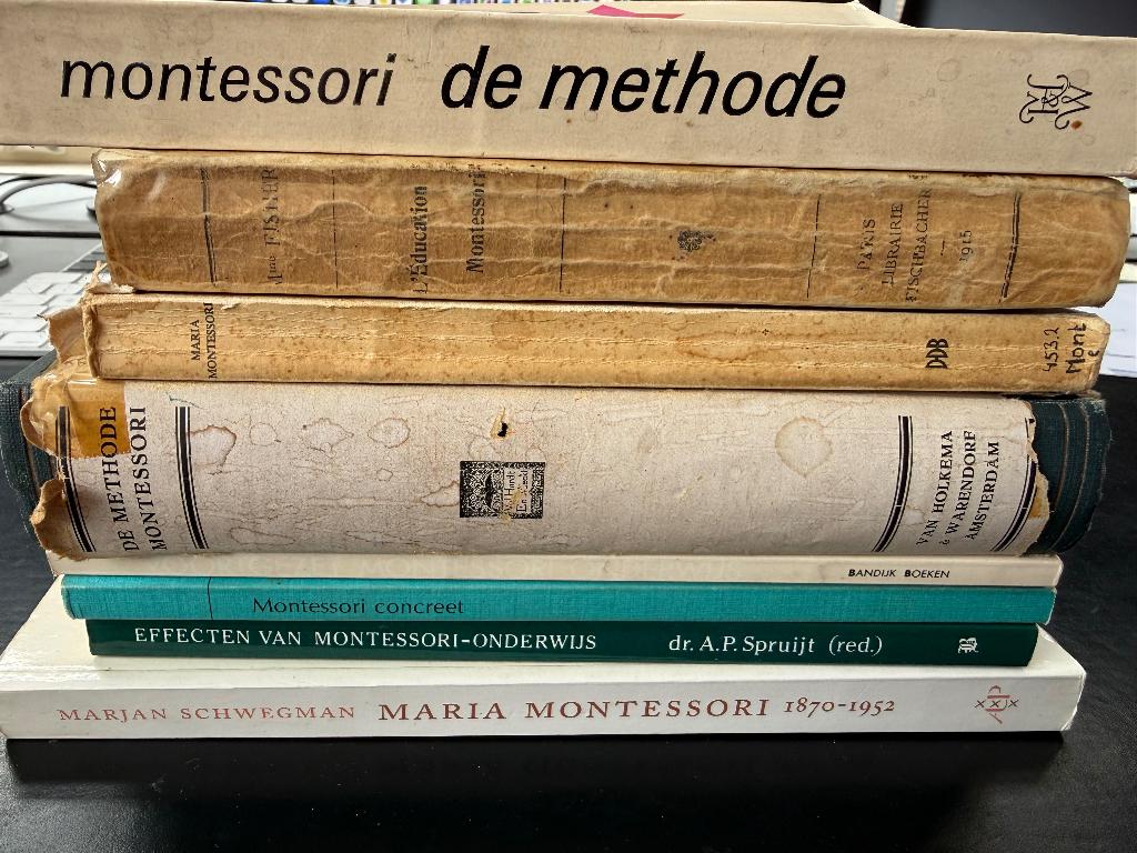 Maria Montessori, Boeken, Ophalen, Gelezen, School, Studie en Wetenschap