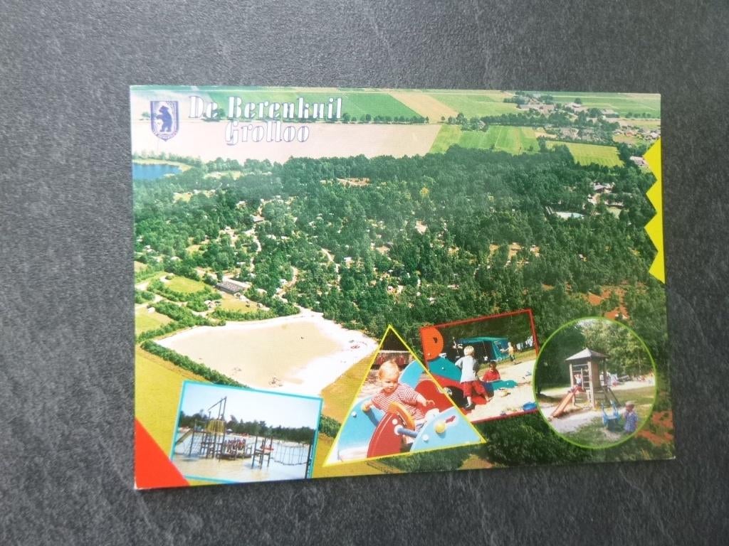 Grolloo, de Berenkuil/luchtfoto, Verzenden, 1980 tot heden, Gelopen, Noord-Brabant
