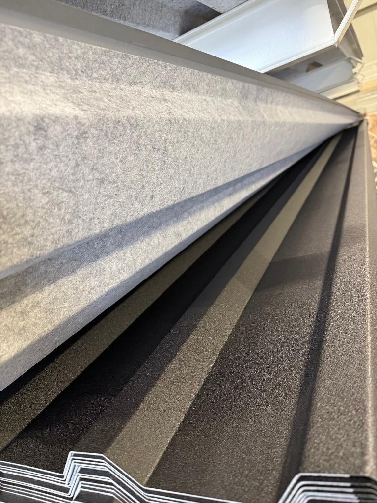 Dakprofiel damwand met anticondensdoek vilt Zwart 35-1035, Ophalen, Nieuw, Overige materialen, Minder dan 20 mm