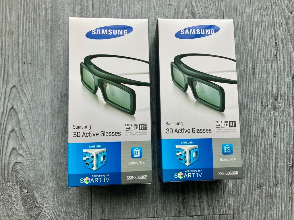 2 nieuwe Samsung 3D brillen, Ophalen of Verzenden, Nieuw