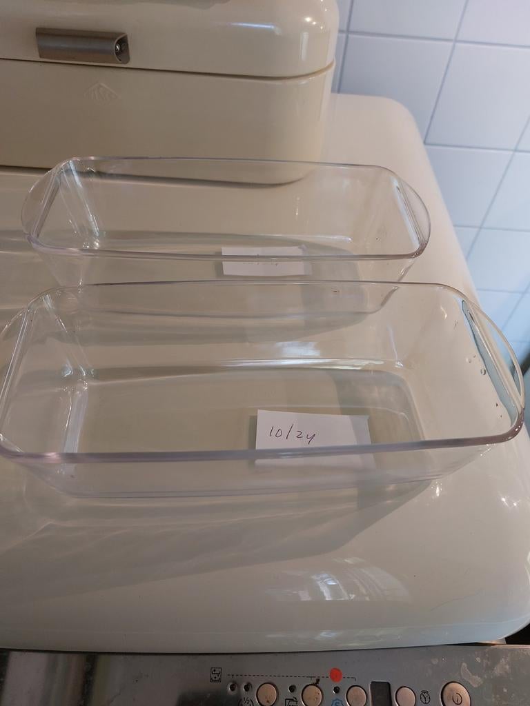Pyrex Glazen Cakevorm - Set van 2, Ophalen, Gebruikt