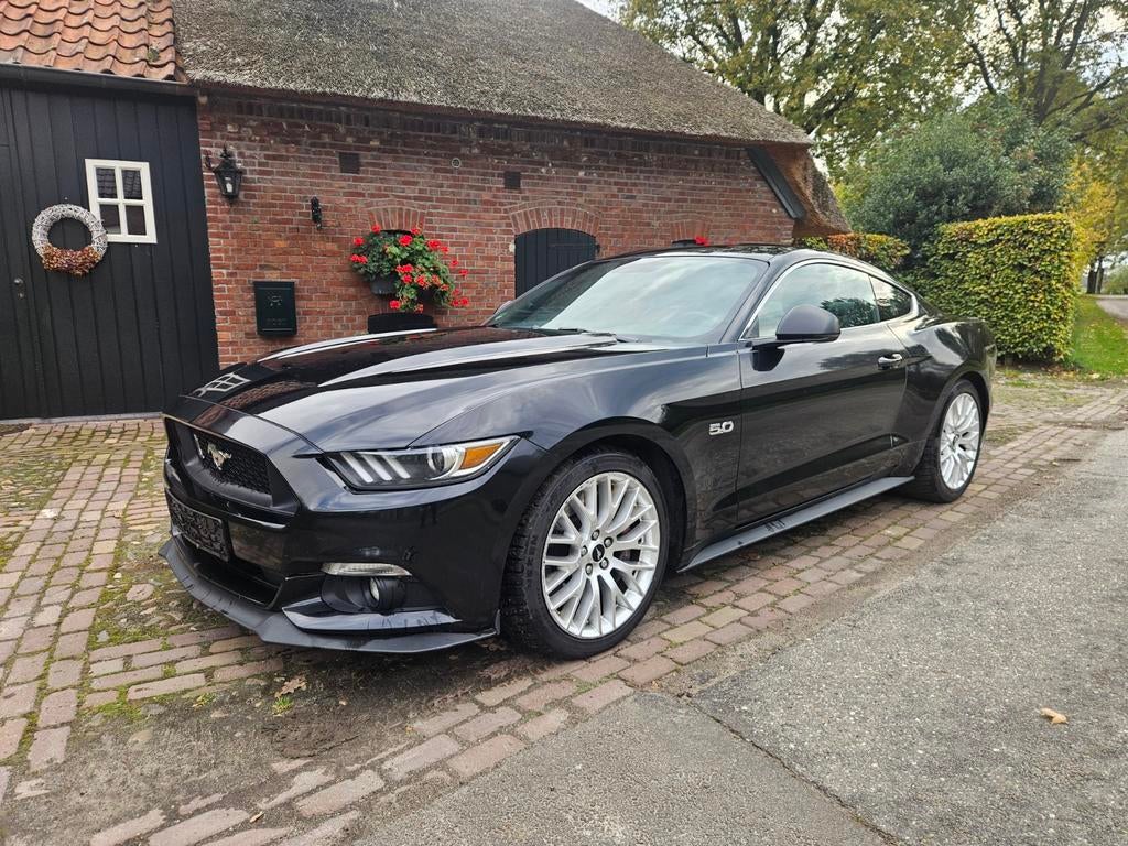 Ford mustang gt 5.0 V8 autom eu auto zeer mooi full option!!, Auto's, Ford, Automaat, USB, Achterwielaandrijving, 5000 cc
