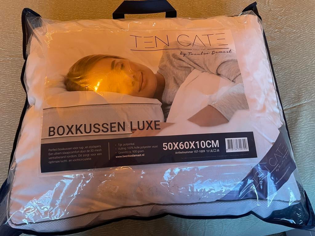 Ten Cate hoofdkussen, Eenpersoons, Wit, Nieuw, Ophalen of Verzenden