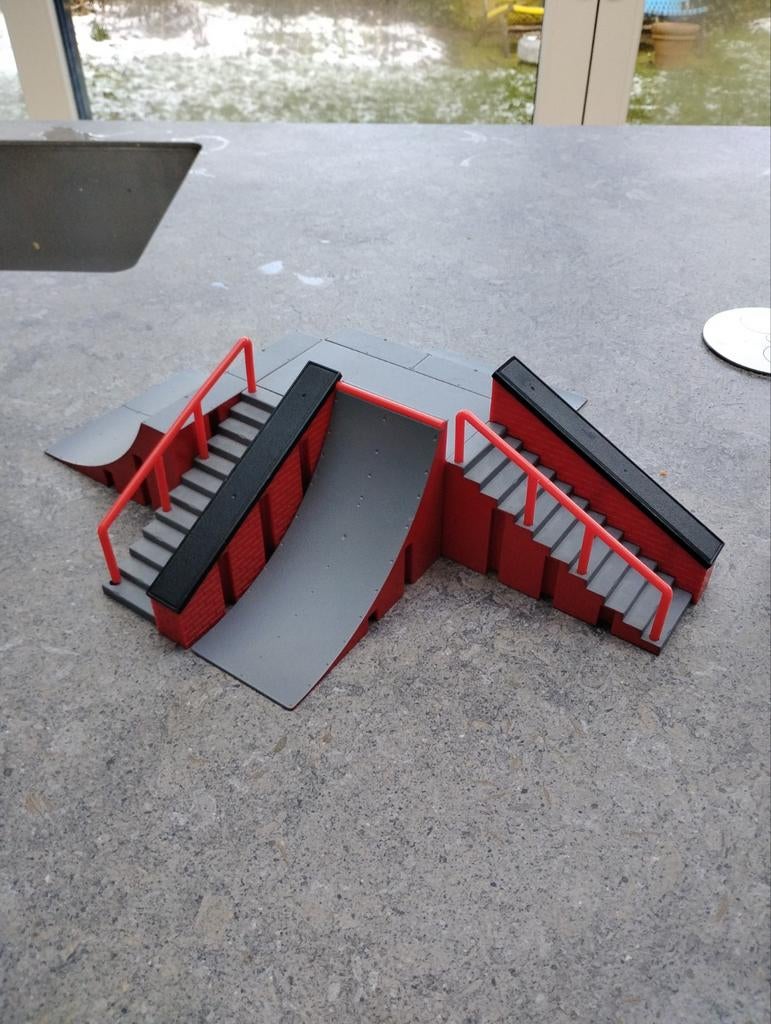 Fingerboard baan, Ophalen