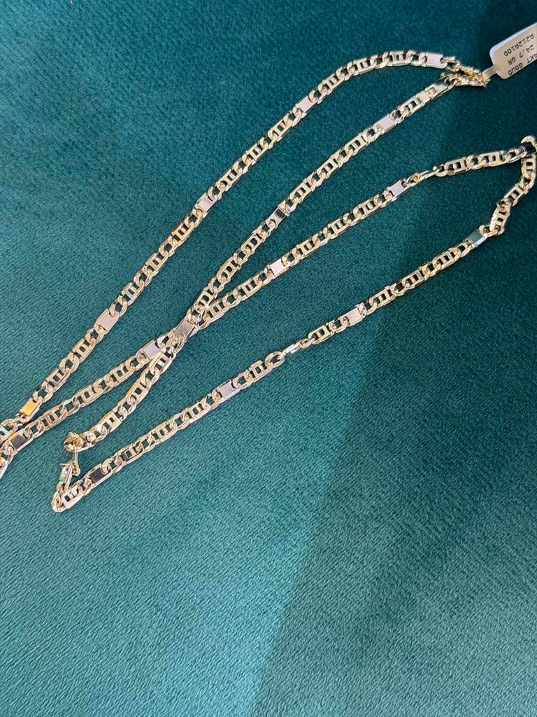 14KT Goud - 24.7 Gram - Ketting - ROLLIE, Ophalen, Nieuw, Goud