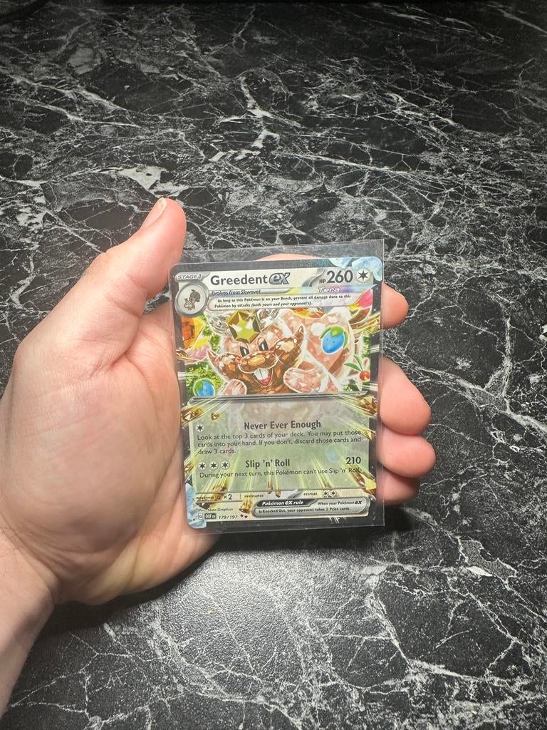 Greedent Ex 179, Ophalen of Verzenden, Nieuw, Losse kaart, Foil