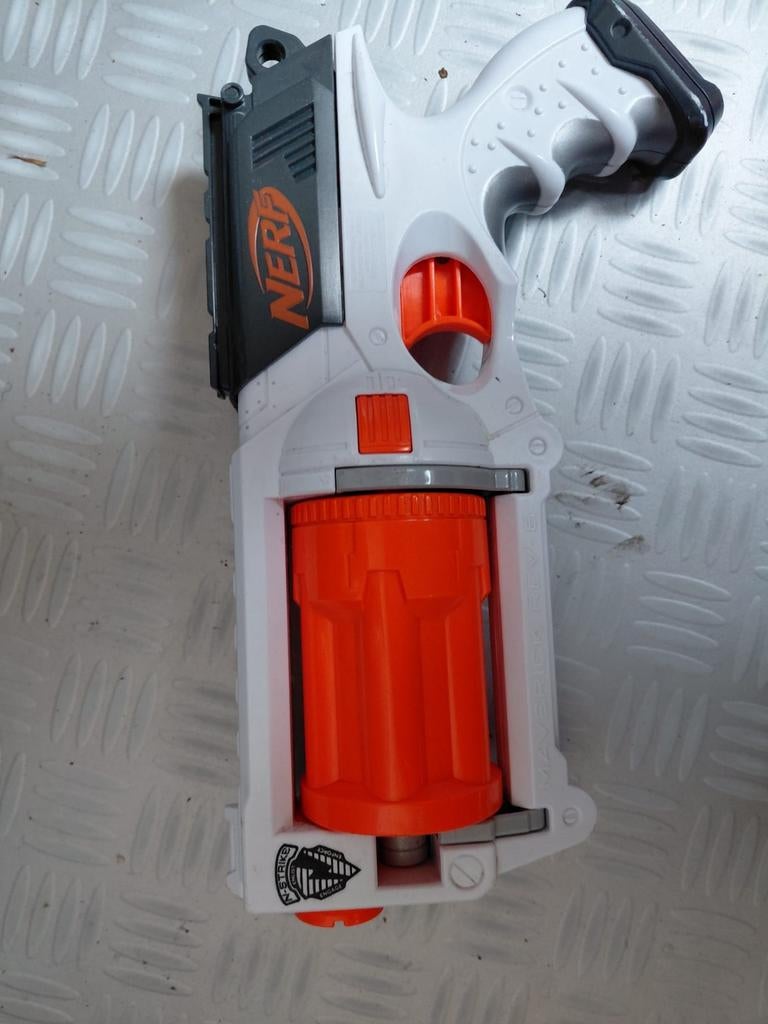 Nerf Maverick Rev-6, Ophalen, Gebruikt, Jongen of Meisje