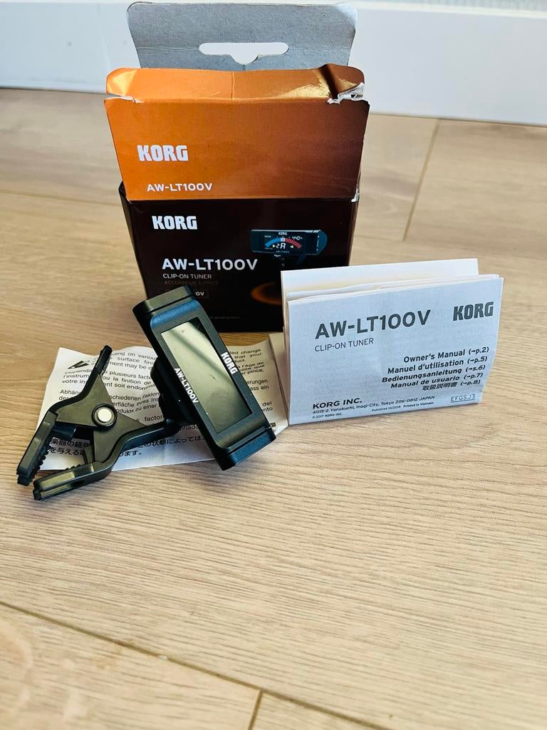 Korg AW-LT100V Stemapparaat Viool/Altviool, Ophalen of Verzenden, Zo goed als nieuw, Viool of Altviool