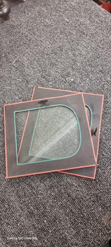 Friese stoelklok deurtjes set, Antiek en Kunst, Antiek | Klokken, Ophalen of Verzenden