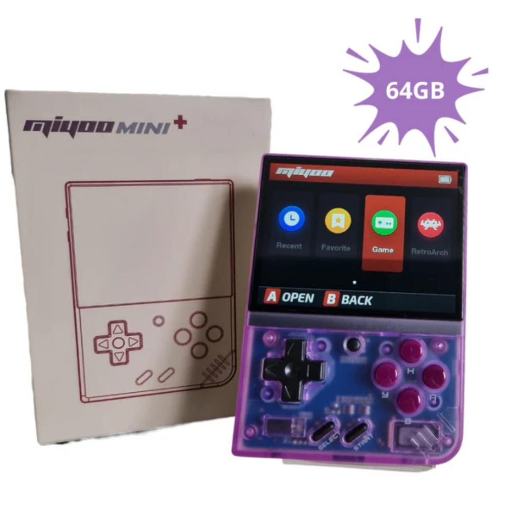 Miyoo Mini Plus V3 64GB Opslag - Retro Handheld Console WIFI, Retro-gameworld.nl, Nieuw, Ophalen of Verzenden, Retro-gameworld.nl