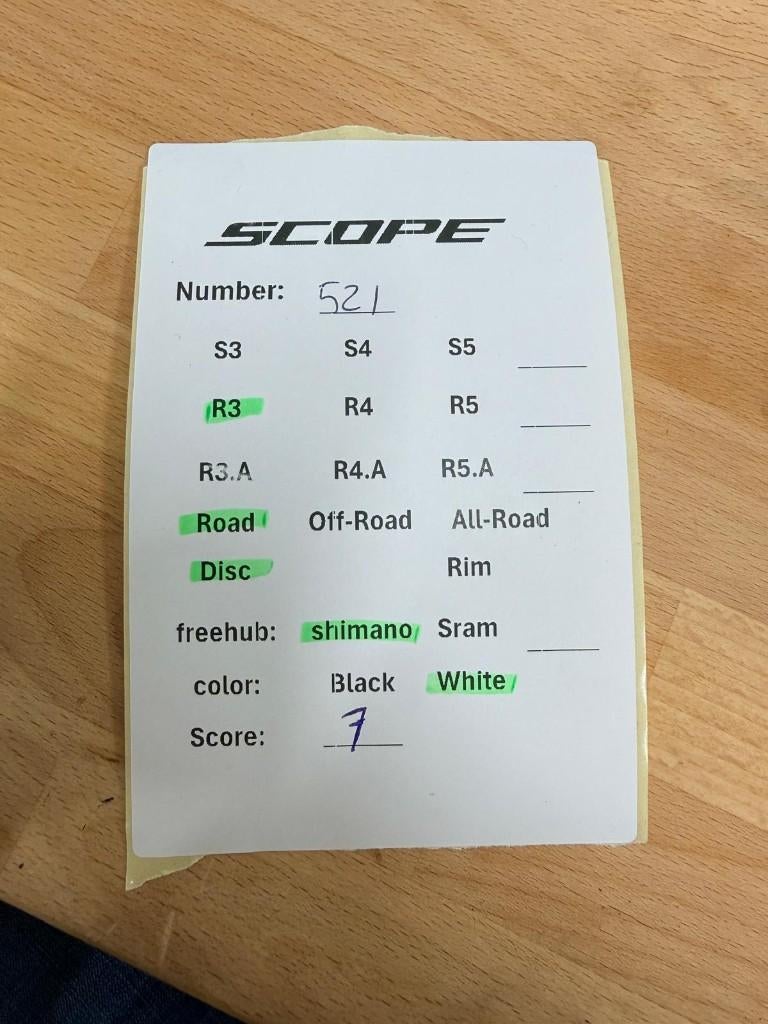Scope r3 shimano white, Fietsen en Brommers, Fietsonderdelen, Crankstel of Pedalen, Ophalen of Verzenden, S, S