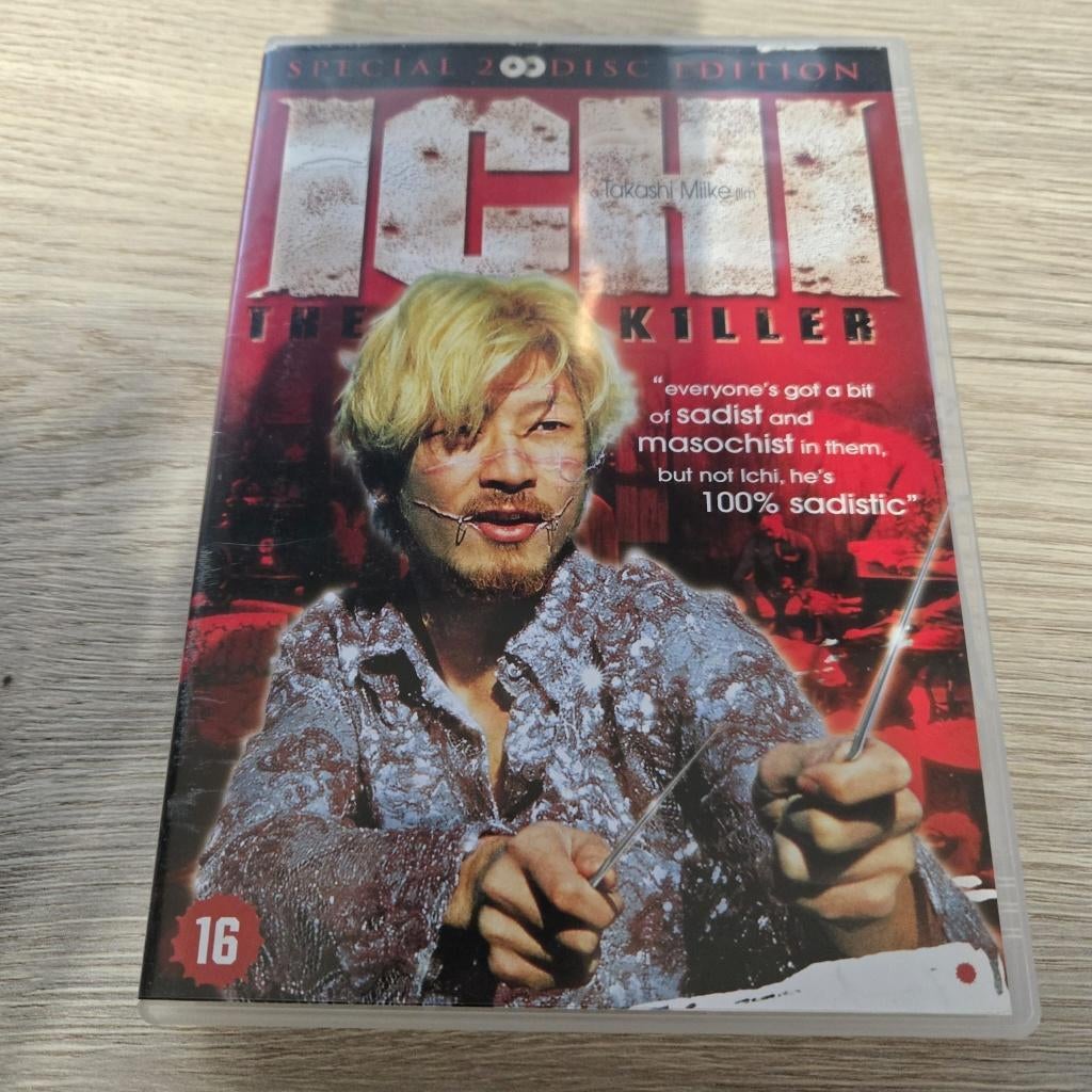 Ichi the Killer (2-disc, Asian) 4 HALEN = 3 BETALEN, Alle leeftijden, Ophalen of Verzenden, Gebruikt