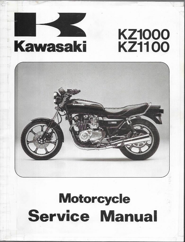 Kawasaki KZ1000 KZ1100 Service Manual (7131z), Ophalen of Verzenden, Kawasaki