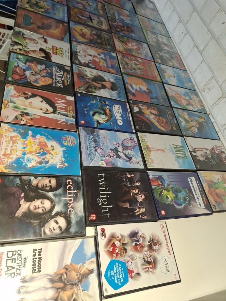 Grote collectie DVD films en series, Cd's en Dvd's, Dvd's | Kinderen en Jeugd, Zo goed als nieuw, Film, Avontuur, Boxset, Alle leeftijden