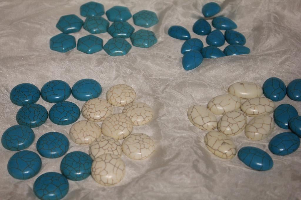 55 cabochons, Hobby en Vrije tijd, Kralen en Sieraden maken, Nieuw, Overige typen, Ophalen of Verzenden