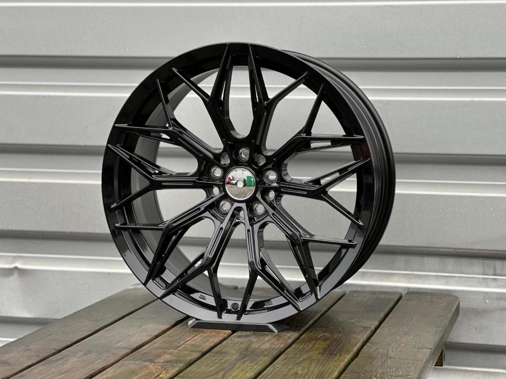 19 inch TTA T3 NIGHTEDITION Sportvelgen AUDI VOLKSWAGEN SEAT, Auto-onderdelen, Banden en Velgen, 19 inch, TTA, 2525LV, Velg(en)