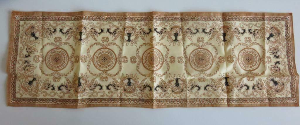 Vintage Indonesische batik tafelloper 88 x 29 cm, Ophalen of Verzenden, Zo goed als nieuw, Rechthoek, Binnen