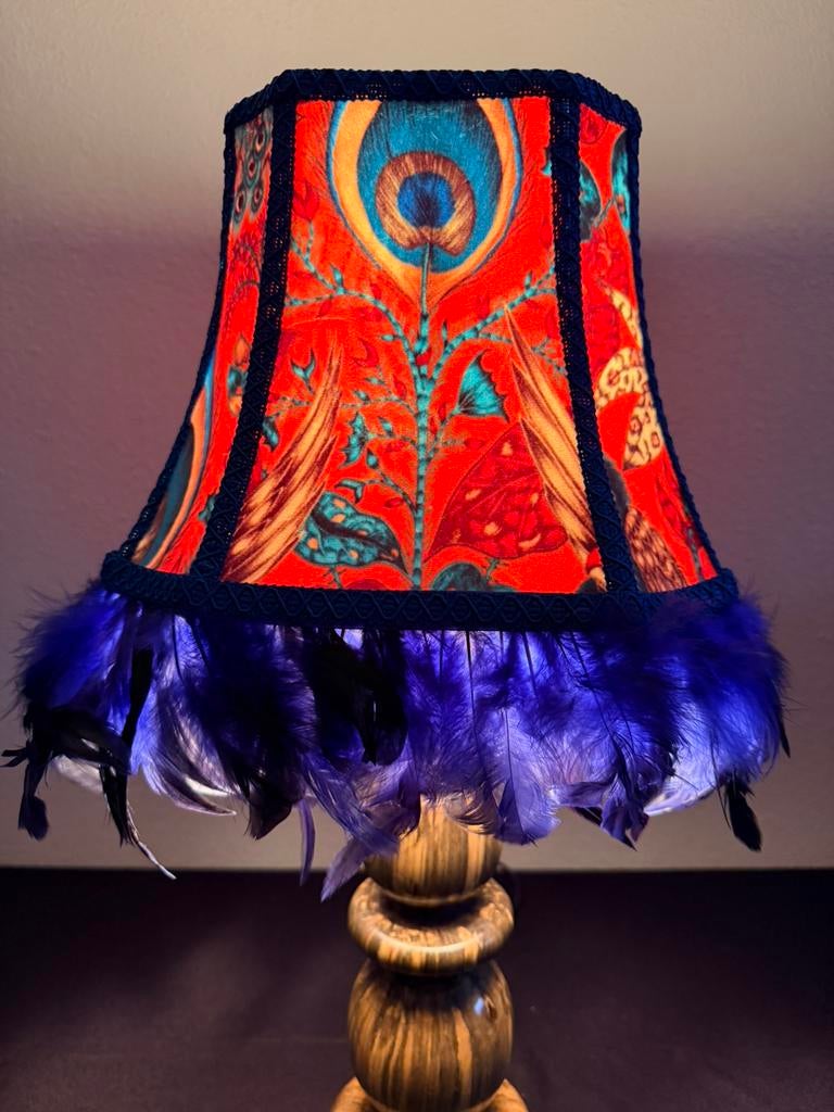 Bohemian boutique chique lampenkap, Huis en Inrichting, Lampen | Lampenkappen, Overige kleuren, 25 tot 50 cm, Nieuw, Ophalen of Verzenden