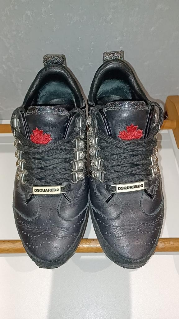 Dsquared2 meisjes sneakers maat 35 weinig gedragen, Zo goed als nieuw, Verzenden, Meisje, Dsquared2