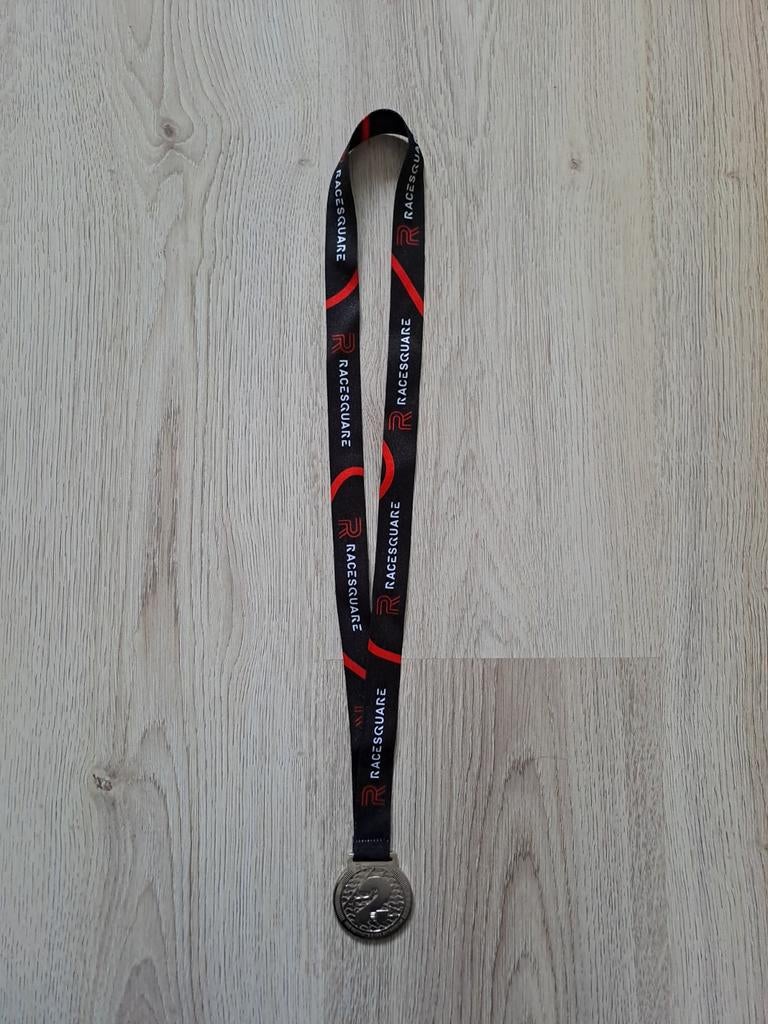 Zilveren medaille 2e plaats Racesquare formule 1 race, Ophalen of Verzenden, Nieuw, Formule 1
