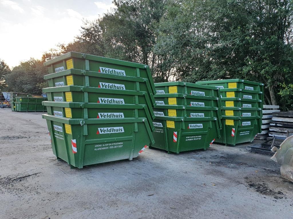 container verhuur, Ophalen