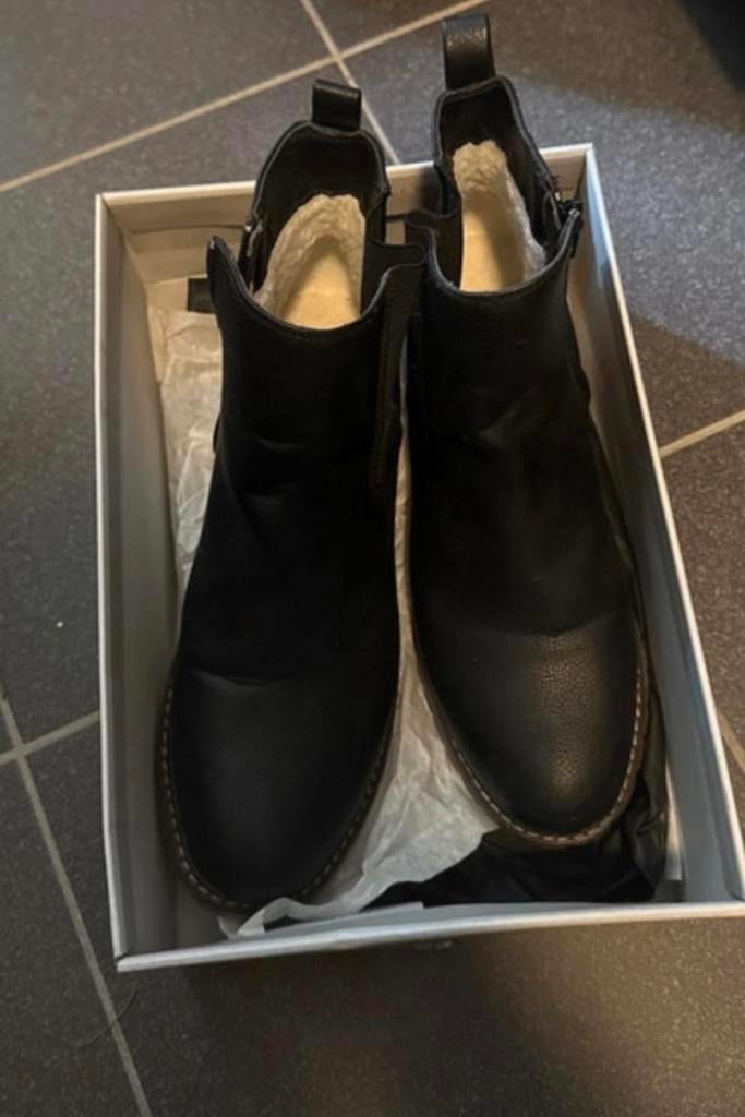 Zwarte Nieuwe Walkx Dames enkel laarsjes €10,- maat 41, Zwart, Lage of Enkellaarzen, Nieuw, Ophalen of Verzenden