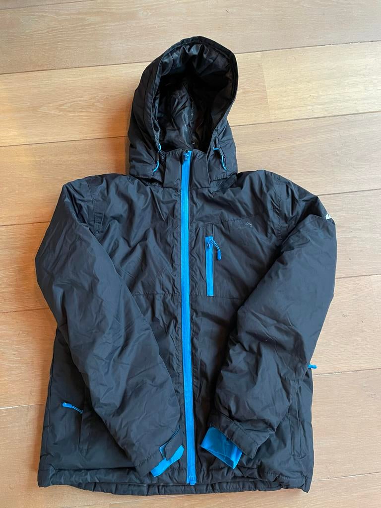 Zwarte ski jas maat 164, Kinderen en Baby's, Kinderkleding | Maat 164, Ophalen, Zo goed als nieuw, Jongen of Meisje, Jas