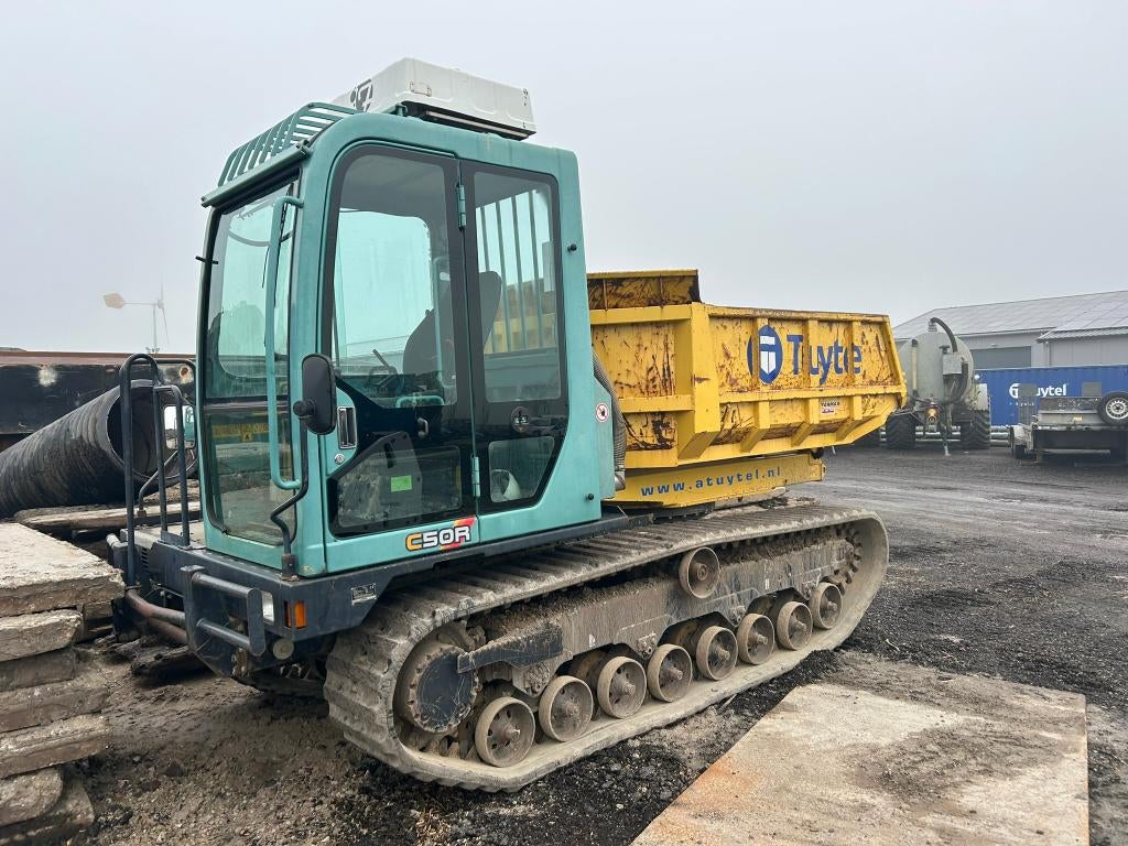 Yanmar C50R-3C Rupsdumper 2 stuks beschikbaar, Ophalen, Dumper